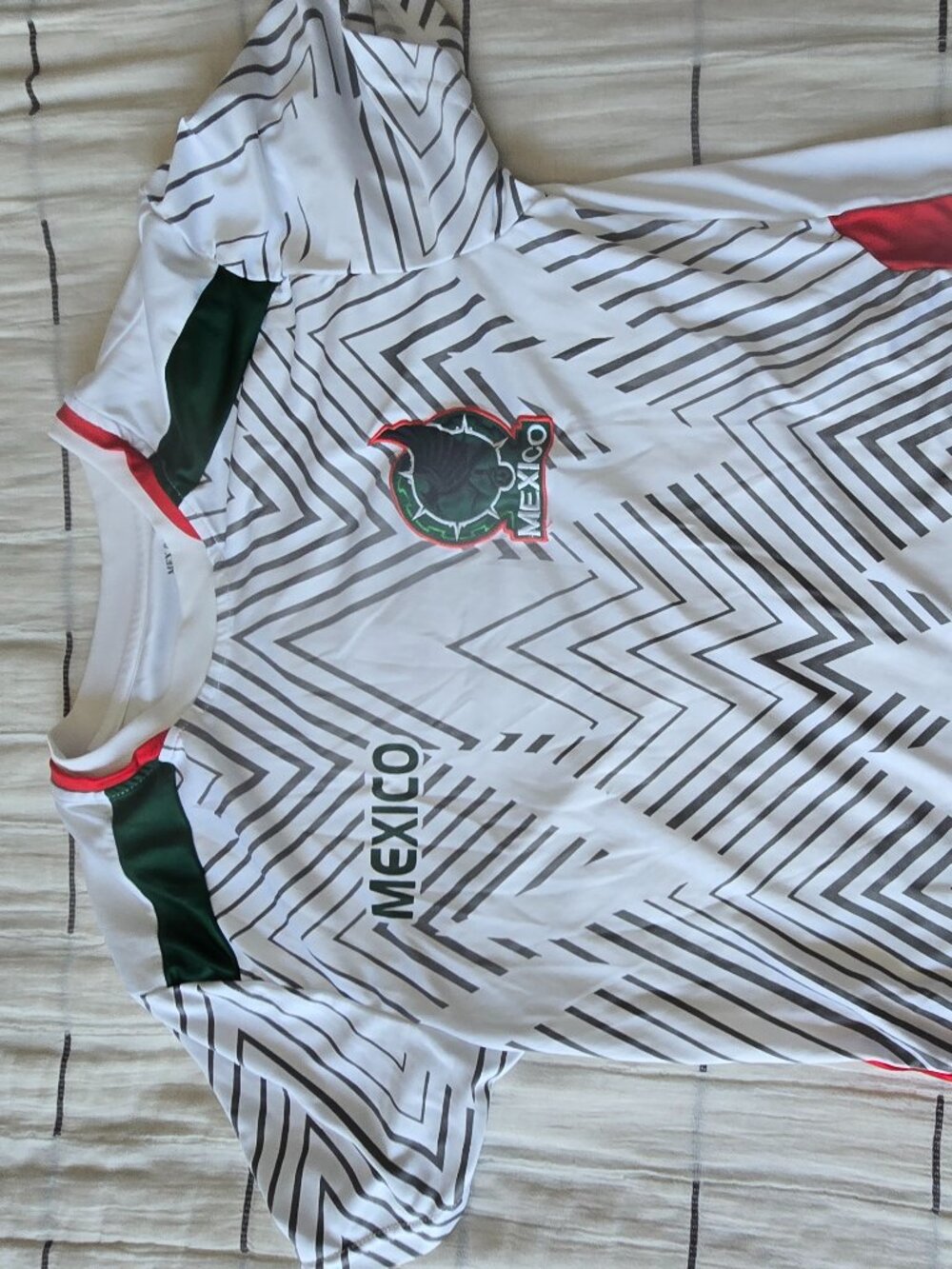Mexico National Soccer Team White Away Jersey – Size S Price $20 OBO Brand Gener